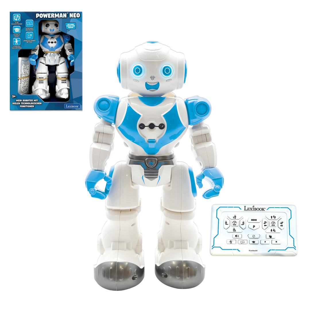 Lexibook, Powerman Neo, Mein Roboter voller Technologie, Fernbedienung und Gestensteuerung, Lernakti