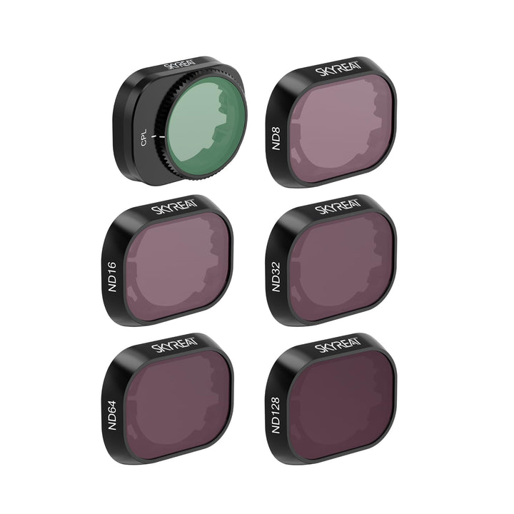 SKYREAT Skyreat Mini 4 Pro ND Filter,Polarisationsfilter Kamera Objektiv 6Pack Filter Set Kompatibel