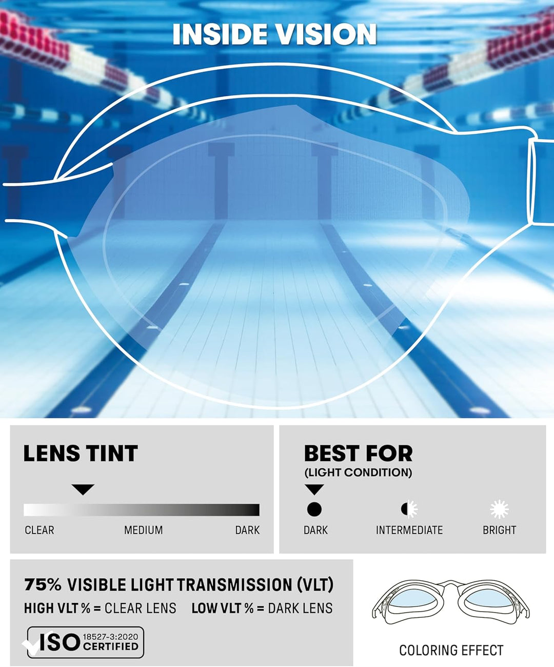 ARENA Herren Air-speed Mirror Brillen (1er Pack) NS Yellow Copper-Pink-Multi, NS Yellow Copper-Pink-