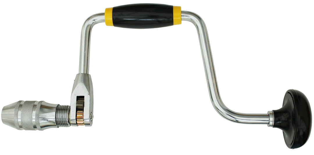 Stanley Bohrwinde mit Knarre 5044 (4-Backen-Bohrfutter, 12 zahnige Knarre, bis 13 mm spannend) 1-02-