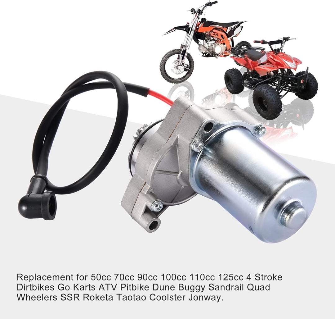 GOOFIT 3 Bolt Top Elektrostarter Ersatz für 50cc 70cc 110cc 125cc ATV Quad Dirtbike Go Karts style U