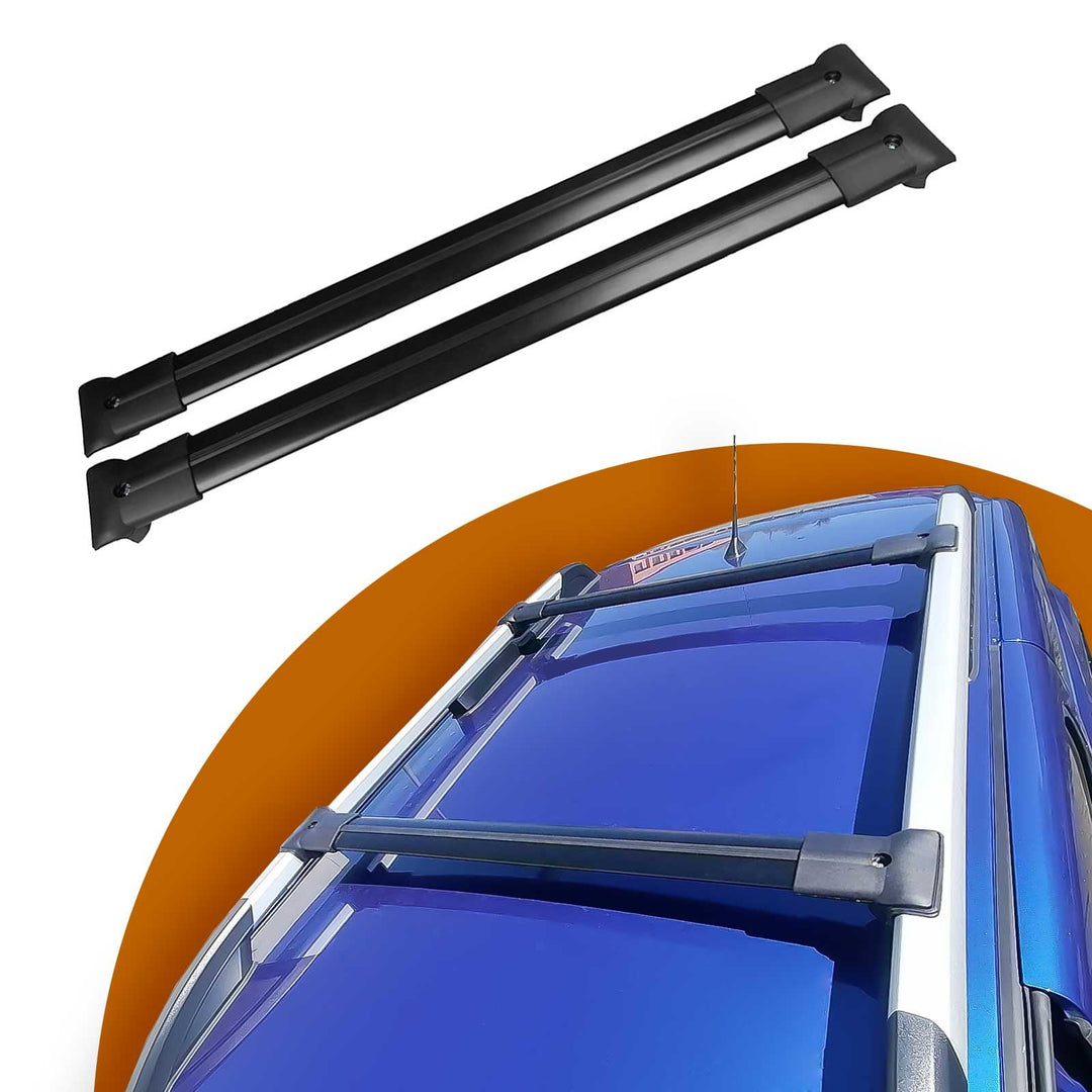 Cross Auto Accessories-Auto Dachträger Kompatibel Mit Ford Ranger 2011-2022 Aluminium Querträgern İn