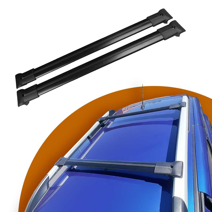 Cross Auto Accessories-Auto Dachträger Kompatibel Mit Ford Ranger 2011-2022 Aluminium Querträgern İn