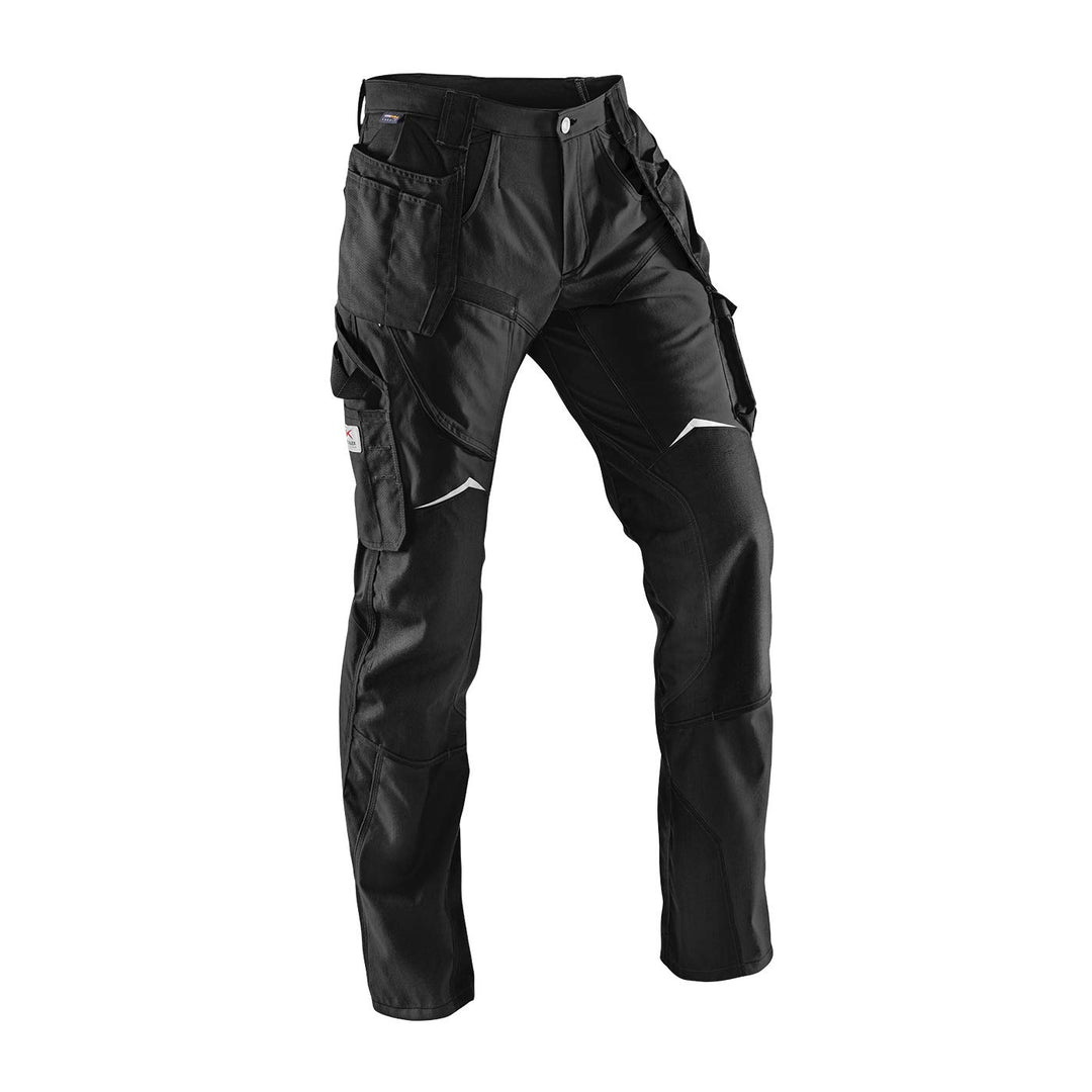 KÜBLER Workwear KÜBLER PRACTIQ Arbeitshose schwarz, Grösse 25, Herren-Arbeitshose aus verstärkter Ba