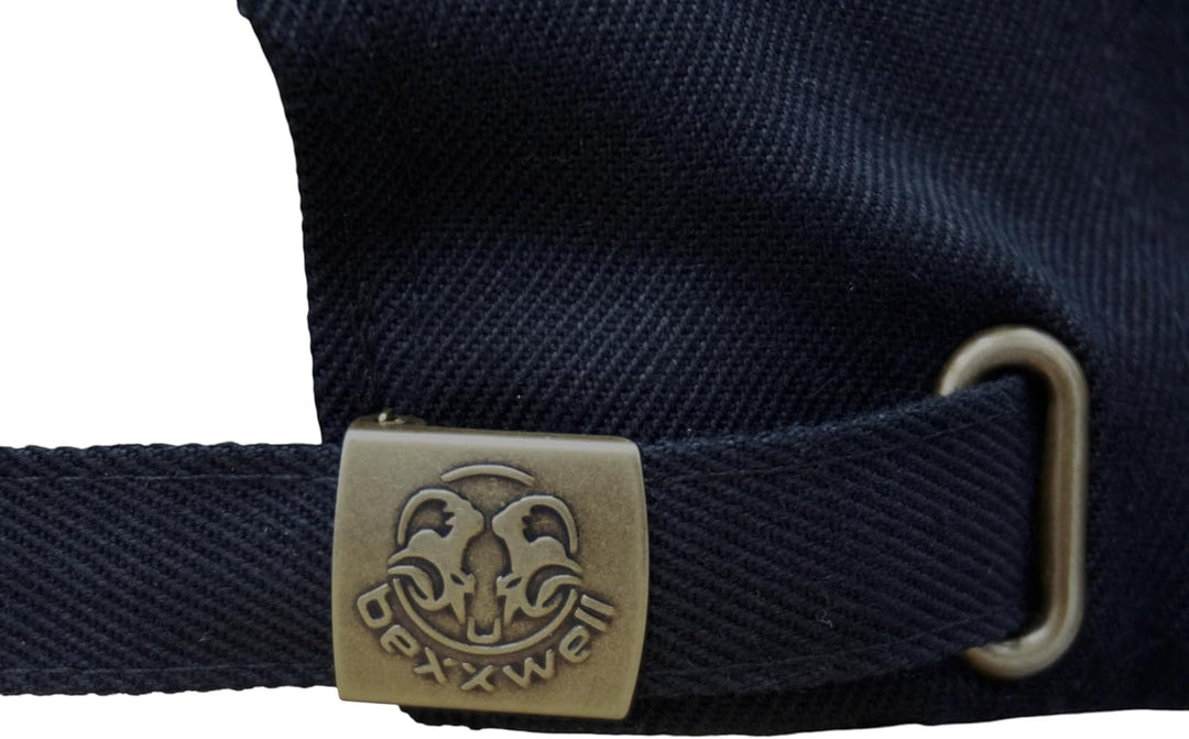 Bexxwell Baseball Cap schwarz mit Kreuz-Stickerei (optimale Passform, Kappe, Black, Baseballcap, Cro