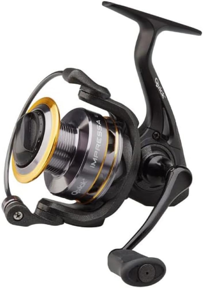DAM Angelrolle Quick Impressa 4S FD - Spinnrolle mit Frontbremsrolle 2500S FD, 2500S FD