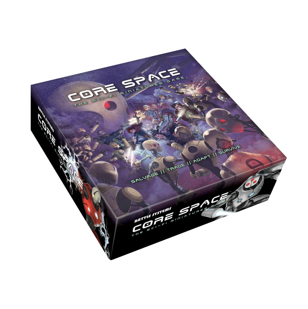 Battle Systems BSGCSC001 Core Space Starter Set – 20 x 28 mm Miniaturen – Brettspiel – Neopren-Spiel