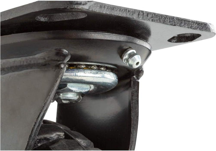 steelex d2578 fixiert Heavy Duty Industrie Rad, 6–1/4-Zoll, schwarz, D2580 6-1/4" Drehgelenk Rad, 6-