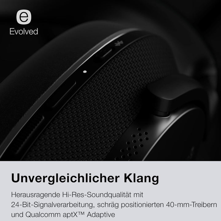 Bowers & Wilkins PX7 S2e Over-Ear-Kopfhörer mit Geräuschunterdrückung, kabellos, Qualcomm aptX™ Adap