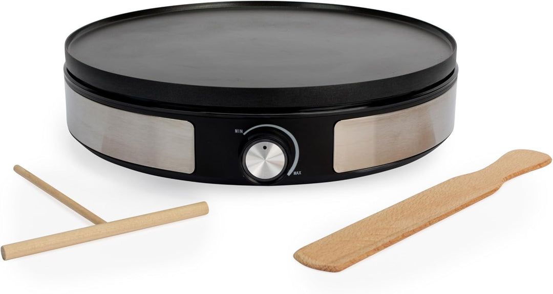 Petra 2-in-1-Crêpes-Maschine – Pfannkuchenmaschine, 1 grossen Crêpe oder 7 Mini-Pfannkuchen herstell