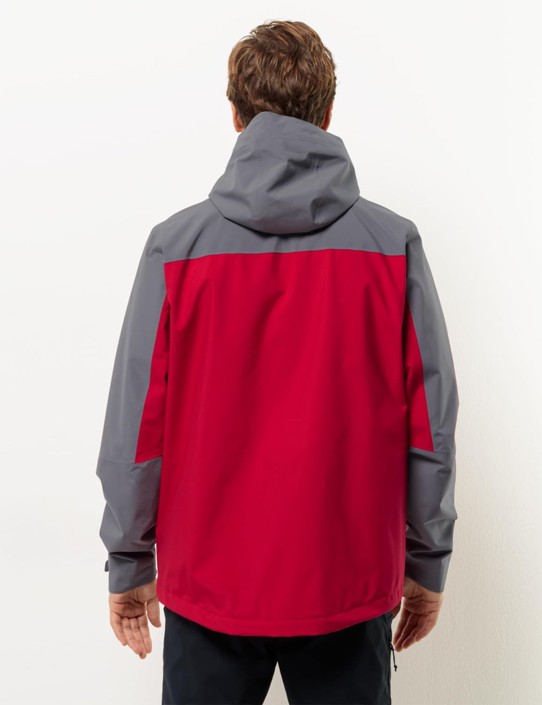 Jack Wolfskin Herren Wetterschutzjacke M red glow, M red glow