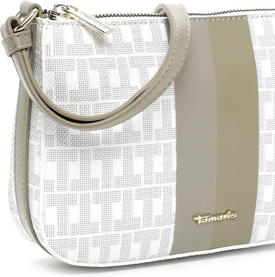 Tamaris Umhängetasche Liz 32320 Damen Handtaschen Print Einheitsgrösse Khaki 910, Einheitsgrösse Kha