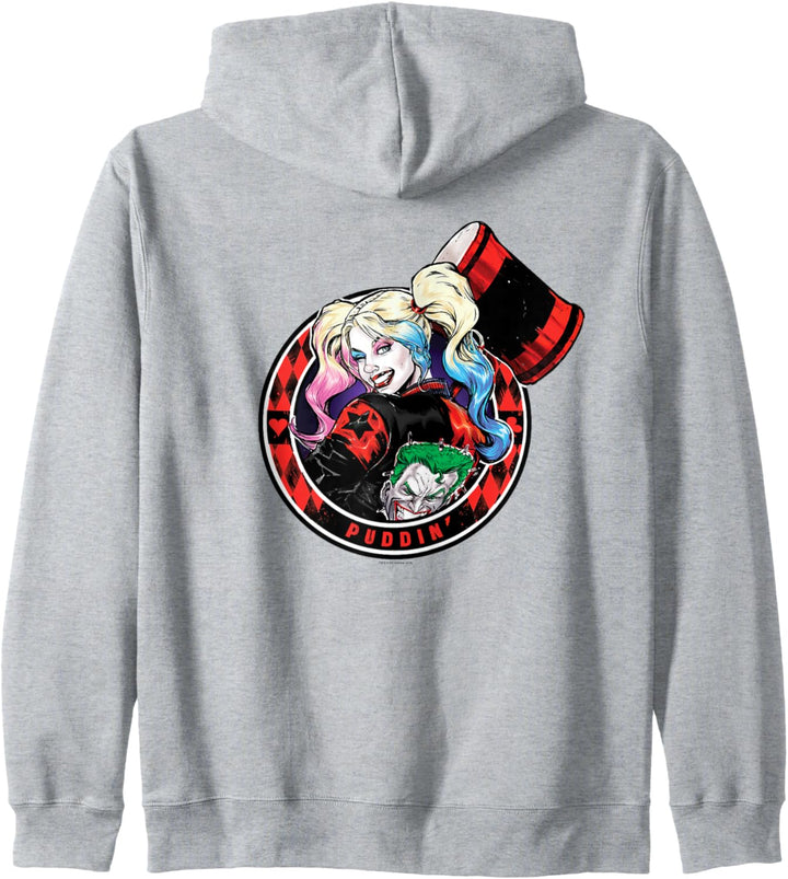 Harley Quinn Puddin' Kapuzenjacke
