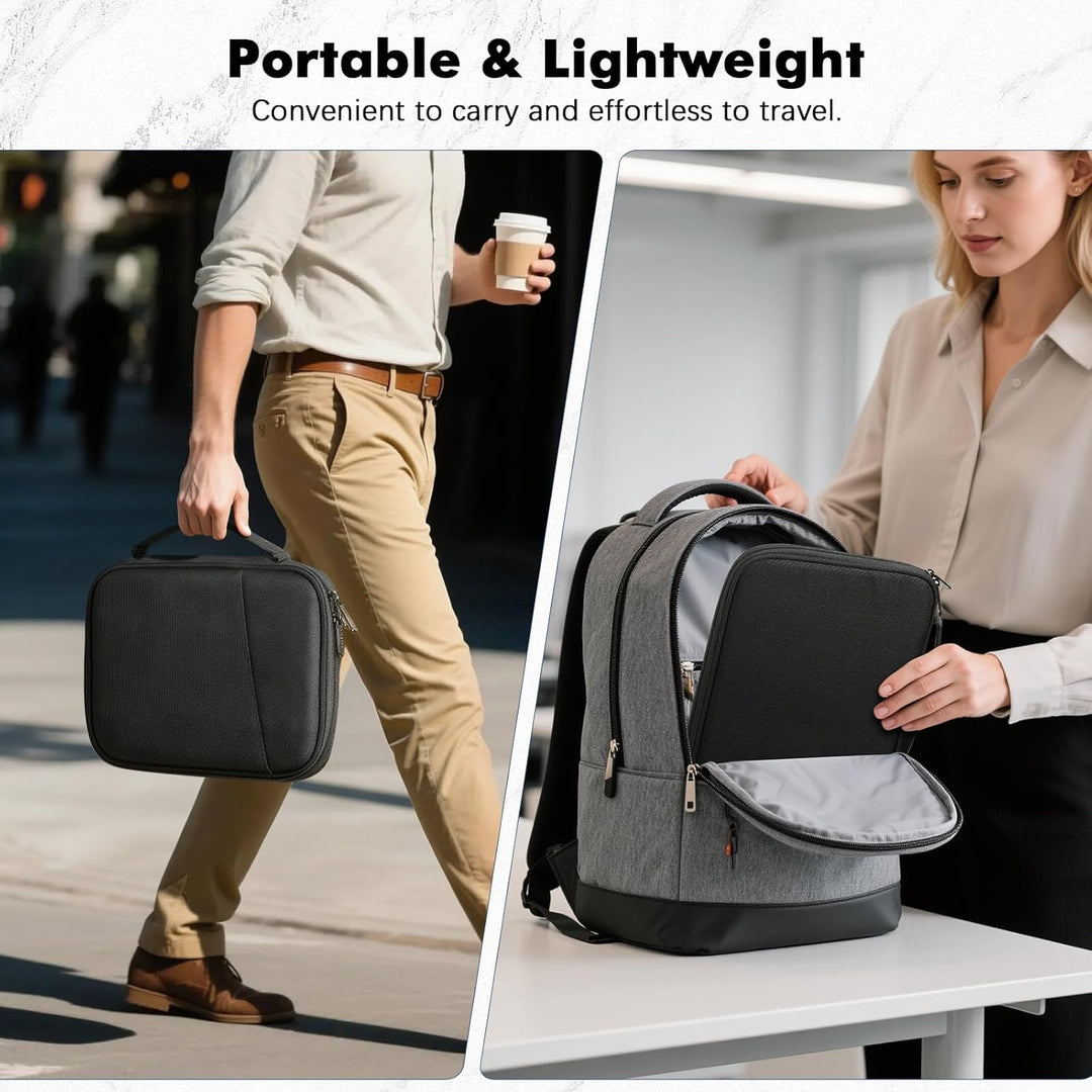MoKo 13,3-14 Zoll gepolsterte Laptoptasche Schutztasche für neuen 13-Zoll Mac Air/Pro M4, 14" Mac Pr
