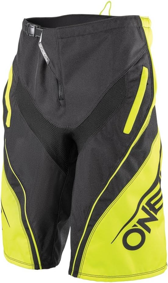 O'Neal Element FR Unisex-Erwachsene Shorts Blocker Schwarz / Hi-viz 44, Schwarz / Hi-viz 44