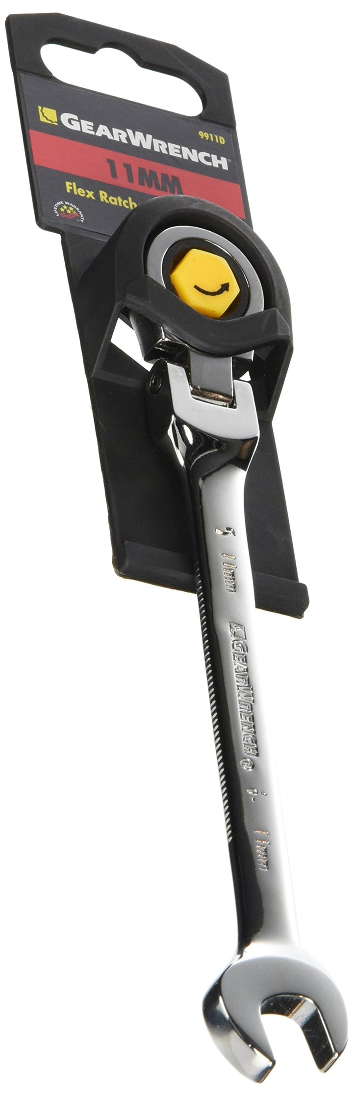 GearWrench 9911D Ratschen-Ringmaulschlüssel, 11 mm, 12 Stück 11mm, 11mm