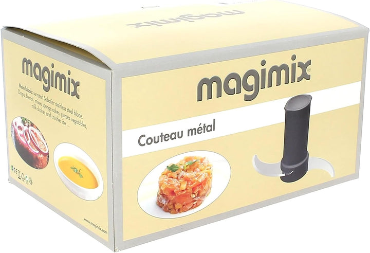 Magimix Main S Blade Messer für 5200 & 5200XL Küchenmaschinen 17042, Schwarz