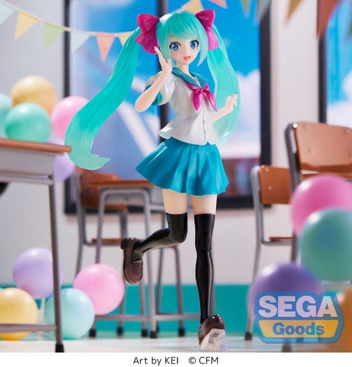 SEGA Goods Hatsune Miku – 16. Geburtstag zu KEI – Figur Luminasta, 18 cm