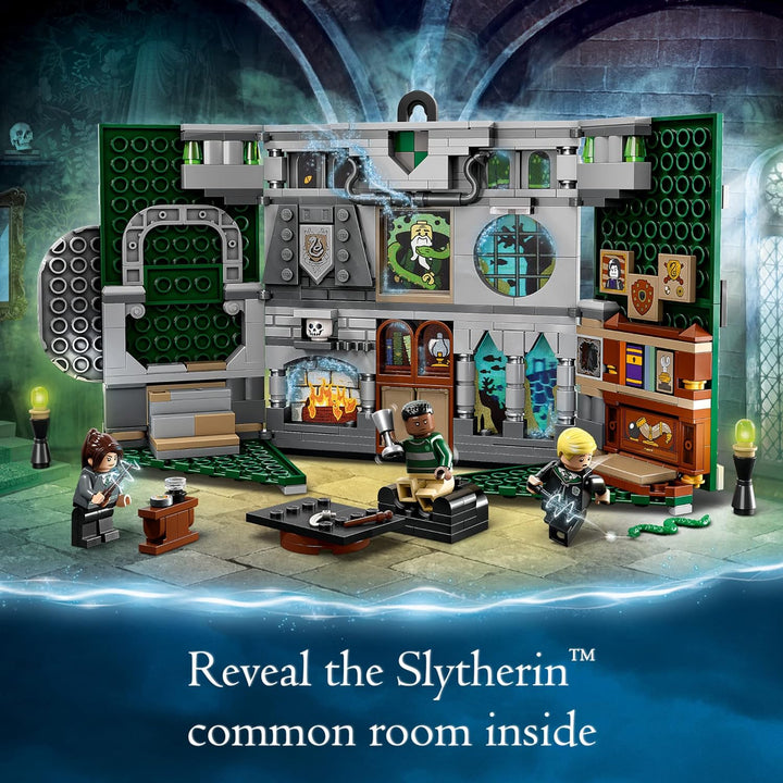 LEGO Harry Potter Slytherin Haus Banner Set 76410, Hogwarts Castle Gemeinschaftszimmer Spielzeug ode