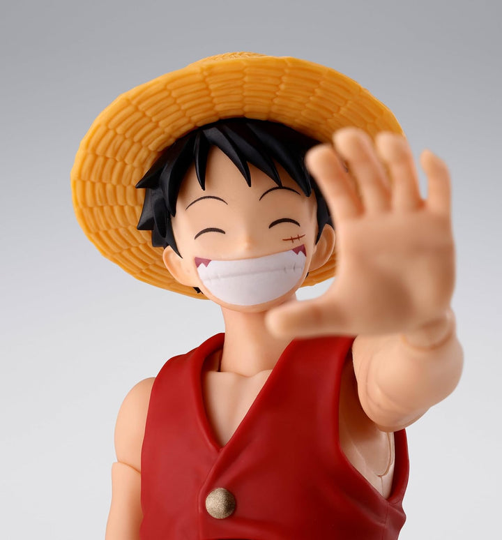 TAMASHII NATIONS One Piece S.H.Figuarts Action Figure 2-Pack Shanks & Monkey D. Luffy Childhood Ver.