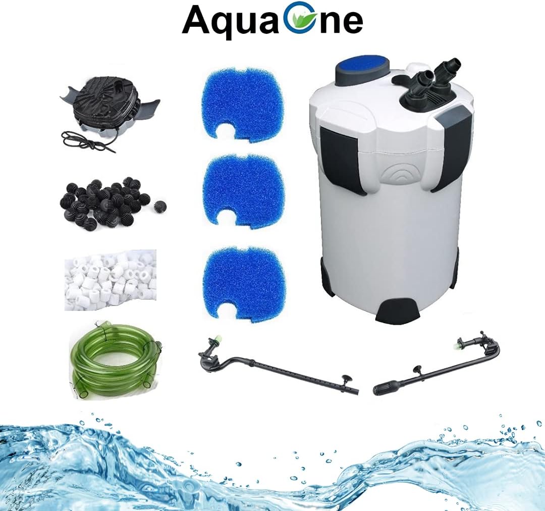 AquaOne Aquarium Aussenfilter HW-304A 2000 L/h I Hochwertiger Filter für Aquarien bis 1000 Liter I P