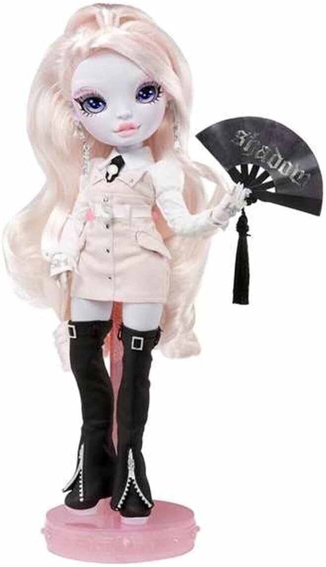 SHADOW HIGH Rainbow High Karla CHOUPETTE - Rosa Modepuppe mit modischem Outfit und mehr als 10 bunte