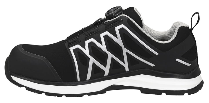 JORI Sicherheitshalbschuh Swift BOA Black Low ESD S3 42 Grösse: 42, Grösse: 42