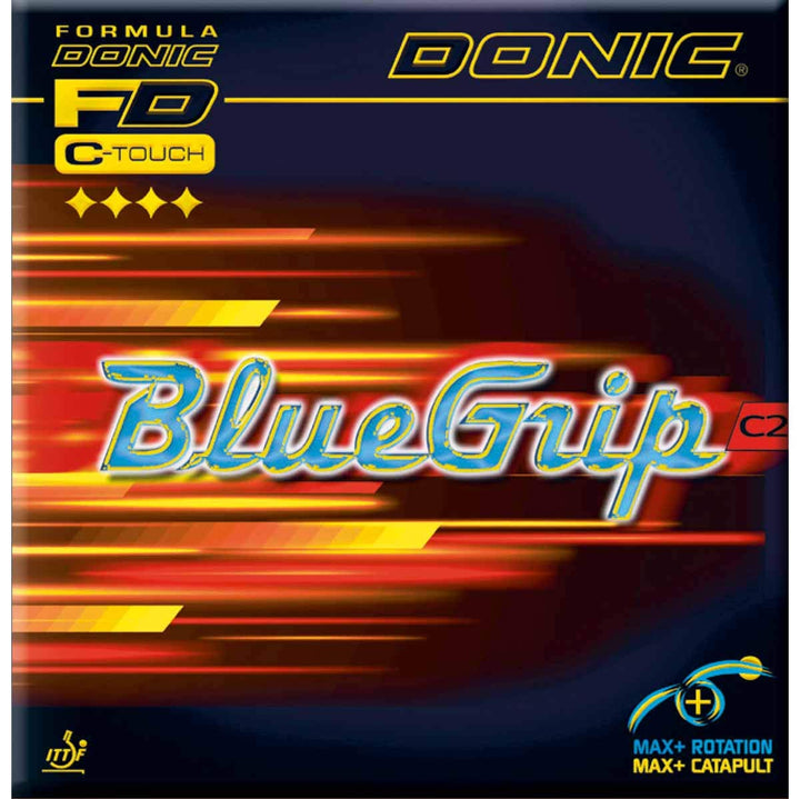 DONIC Belag BlueGrip C2 rot 2,0 mm, rot 2,0 mm