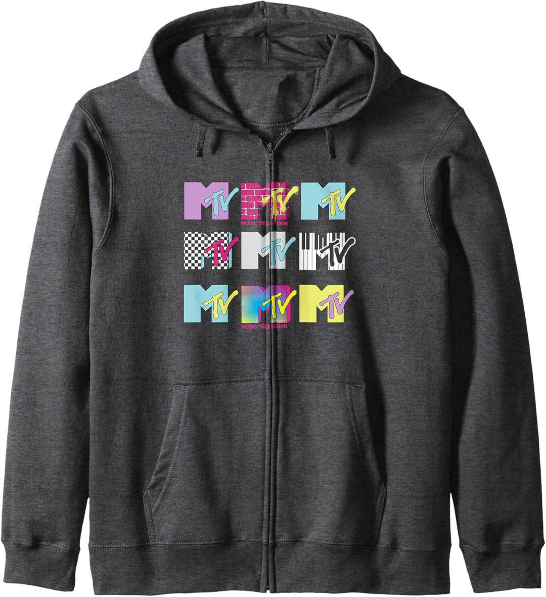 MTV Logo Stack Style Kapuzenjacke