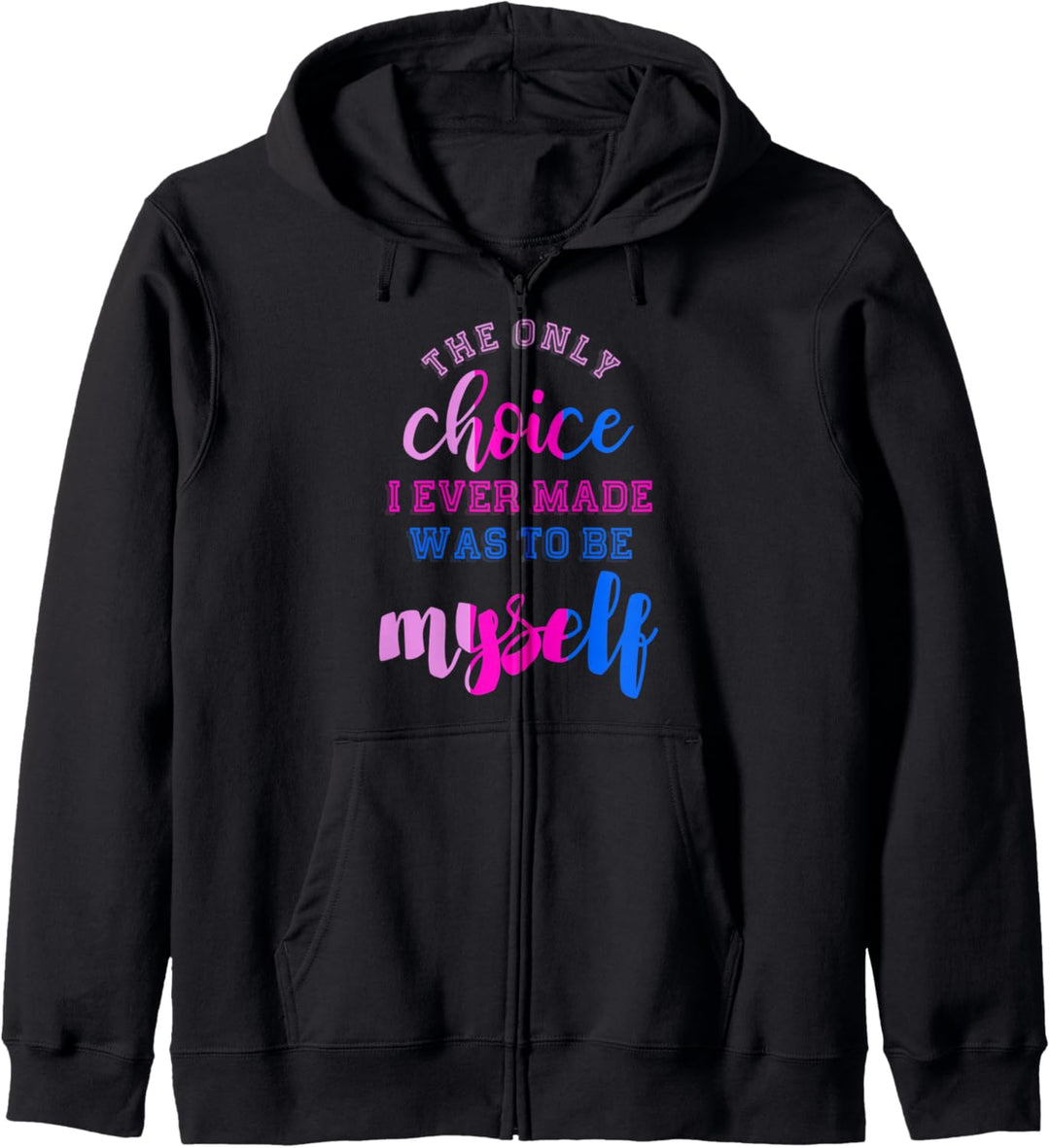Bi Pride Genderfluid LGBTQ Queer Geschenk Bisexuell Kapuzenjacke