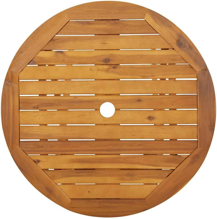 vidaXL Akazienholz Massiv Gartentisch Klappbar Klapptisch Esstisch Holztisch Bistrotisch Gartenmöbel