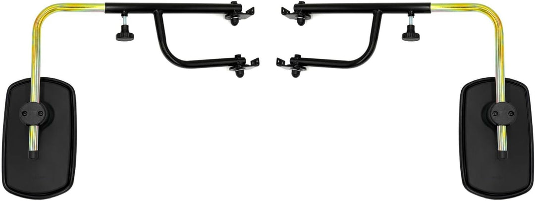 2x Aussenspiegel Traktor Trecker 255x150 ø14-23 mit Spiegelarm SET