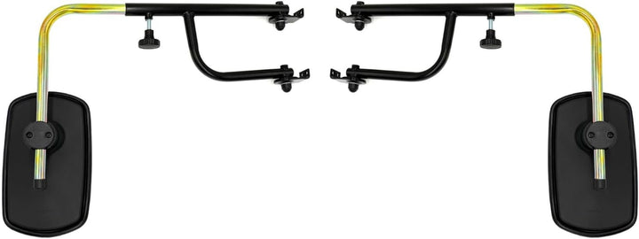 2x Aussenspiegel Traktor Trecker 255x150 ø14-23 mit Spiegelarm SET