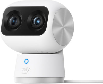 eufy Security Indoor Cam S350, Dual Kameras, 4K UHD Auflösung, Überwachungskamera mit 8× Zoom und 36