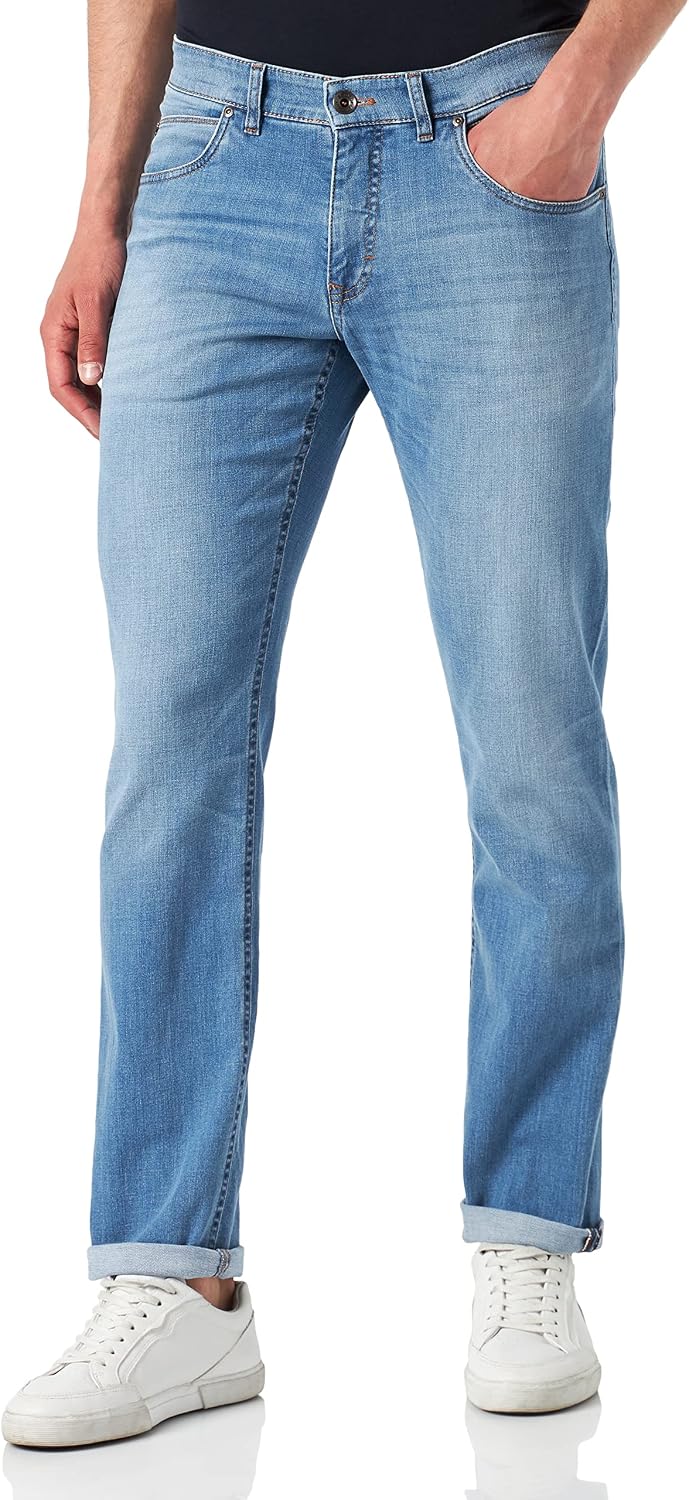 Atelier GARDEUR Herren Bennet Hose 32W / 32L Light Stone Used(7166), 32W / 32L Light Stone Used(7166