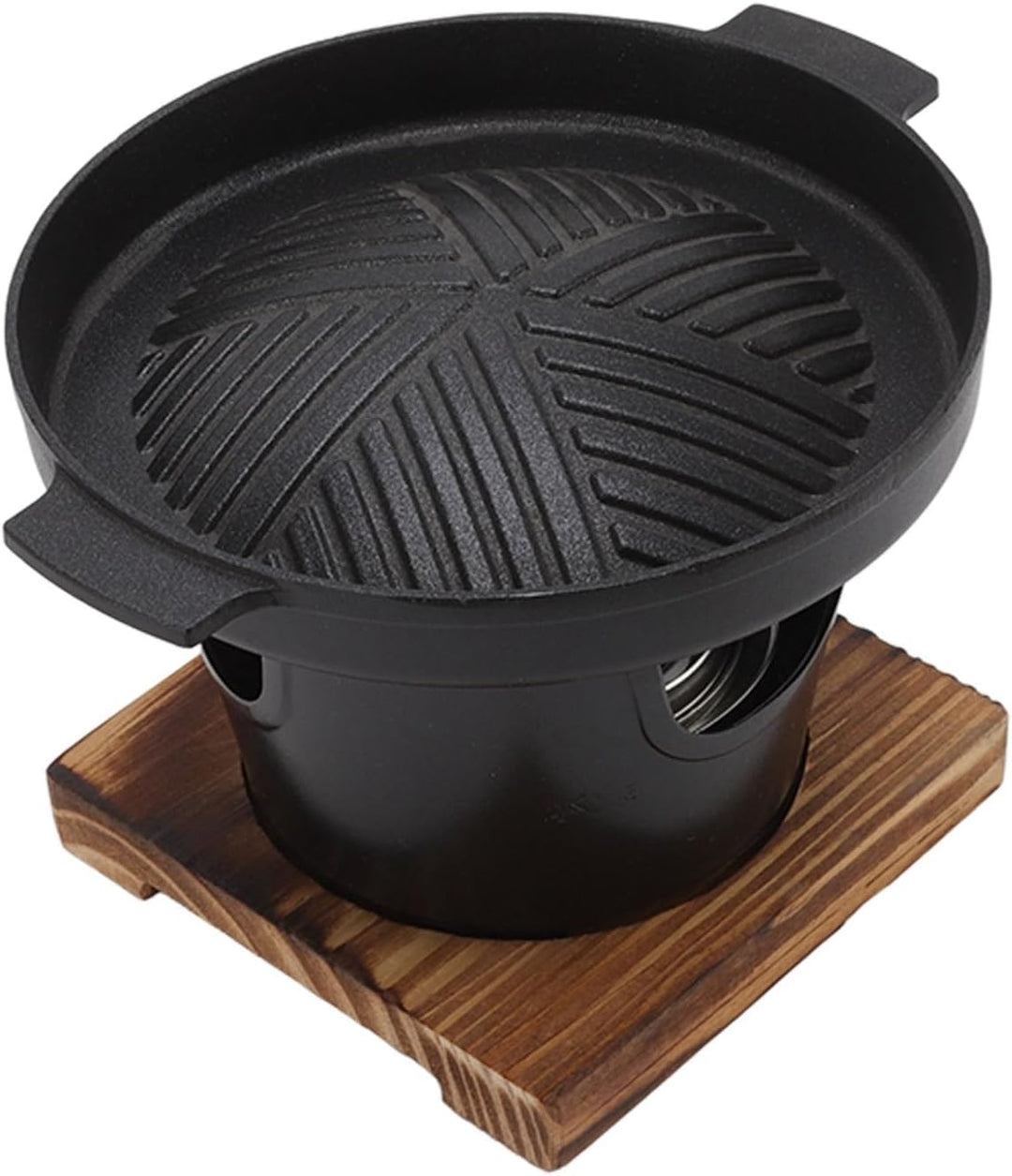 Mini-BBQ-Grill, Rauchfreier Japanischer Tischgrill für Den Innenbereich, Kleiner Grilltopf, Koreanis