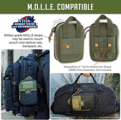 Maxpedition, praktische Tasche Fatty, Od Green (grün) - MAXP-261-G, Grün