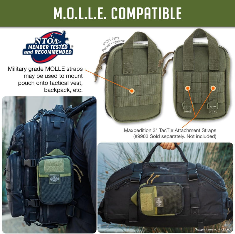 Maxpedition, praktische Tasche Fatty, Od Green (grün) - MAXP-261-G, Grün