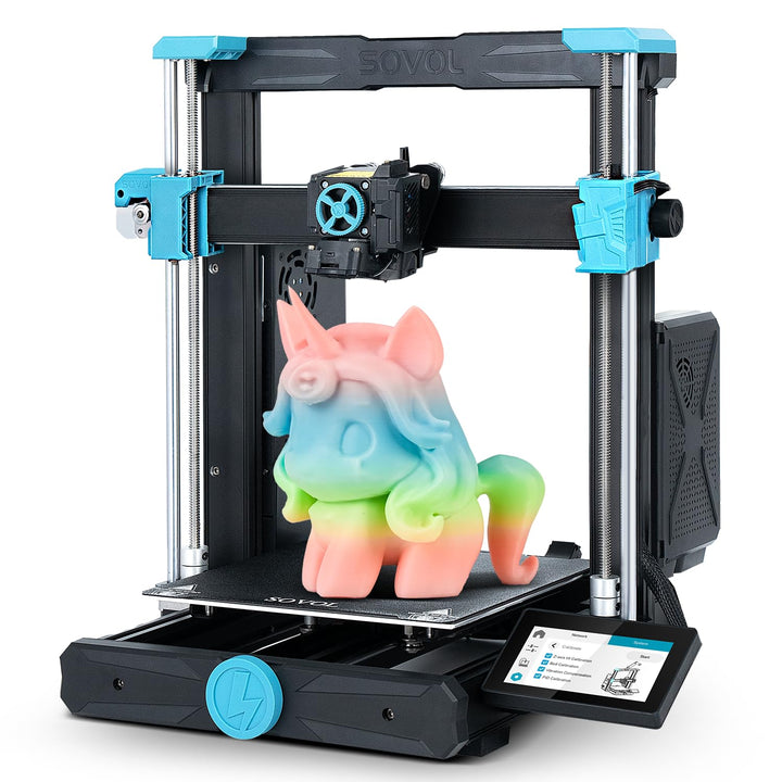 Sovol SV06 ACE 3D-Drucker Open Source, 600 mm/s max. Hochgeschwindigkeit, vollautomatische Nivellier