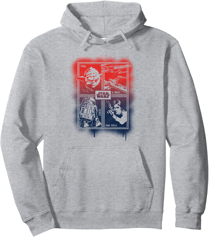 Star Wars Spray Collage Pullover Hoodie
