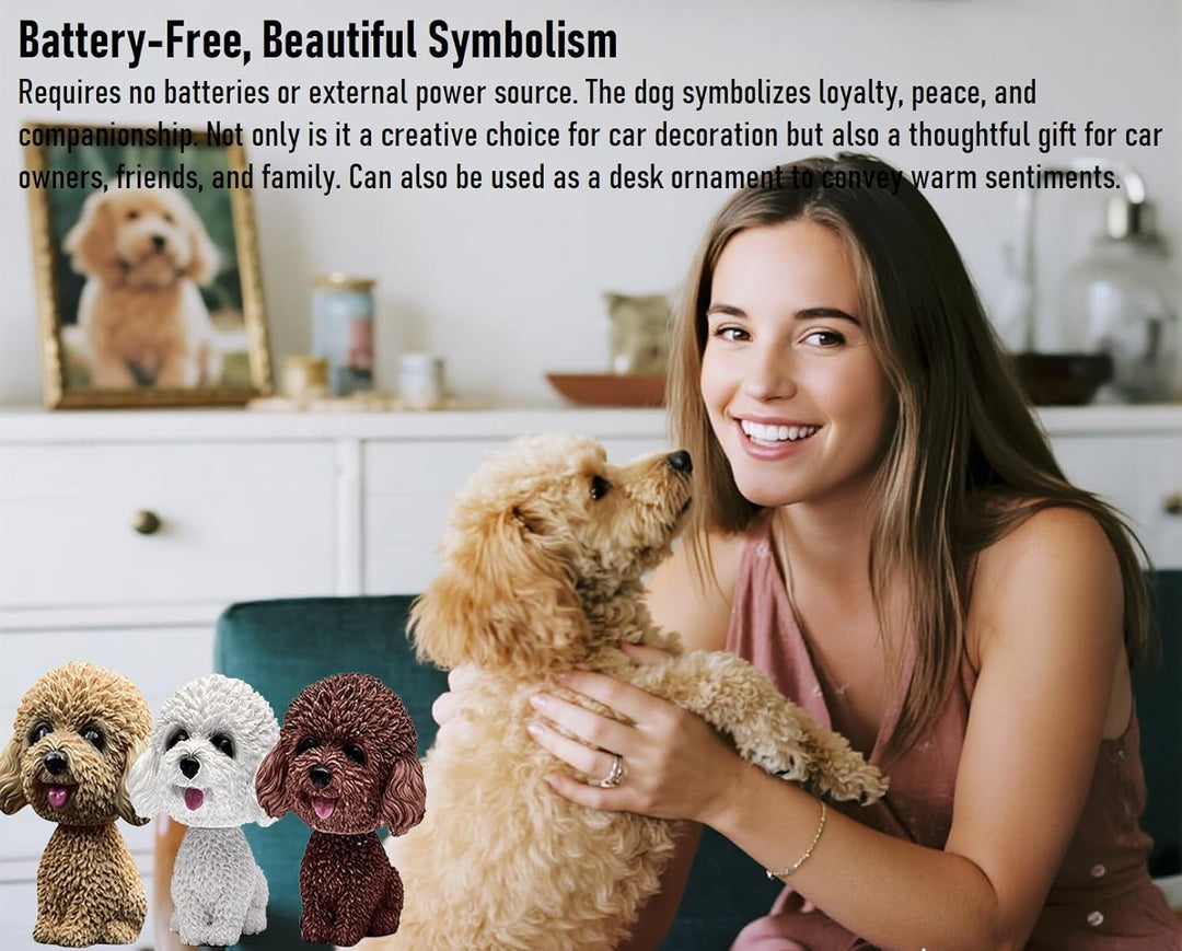 Auto Nette Nicken Schütteln Kopf Hund Puppe Verzierungen Auto Interieur Innendekoration Bobblehead W