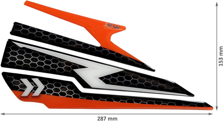 BIKE-label Seitentank Tankpad kompatibel für KTM 1290 Super Duke R 800465