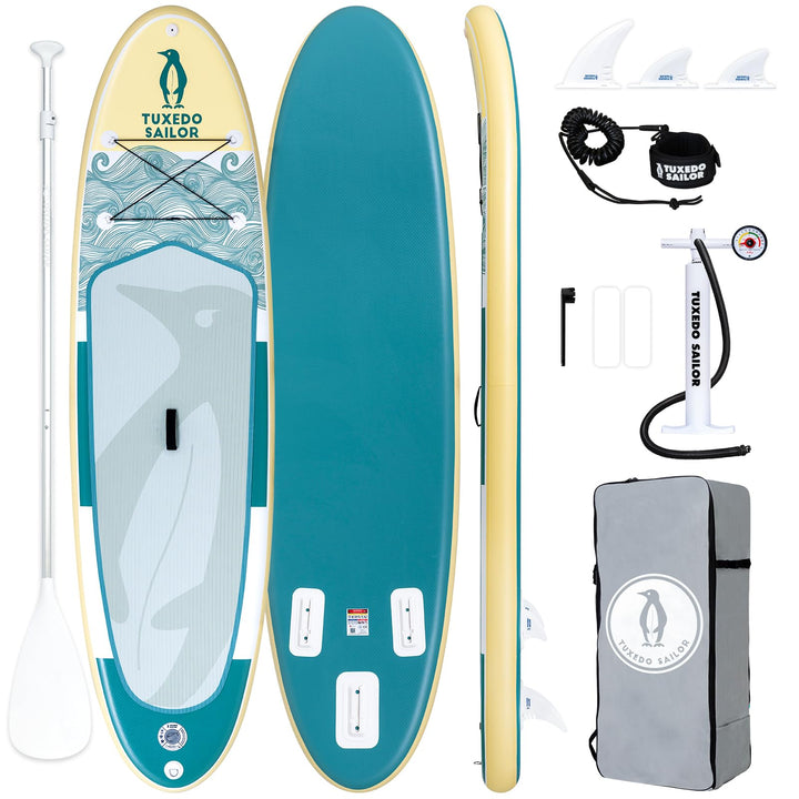 Tuxedo Sailor Stand Up Paddle Board 240/320/365cm Inflatable Paddle Boards for Adults and Kinder Sta