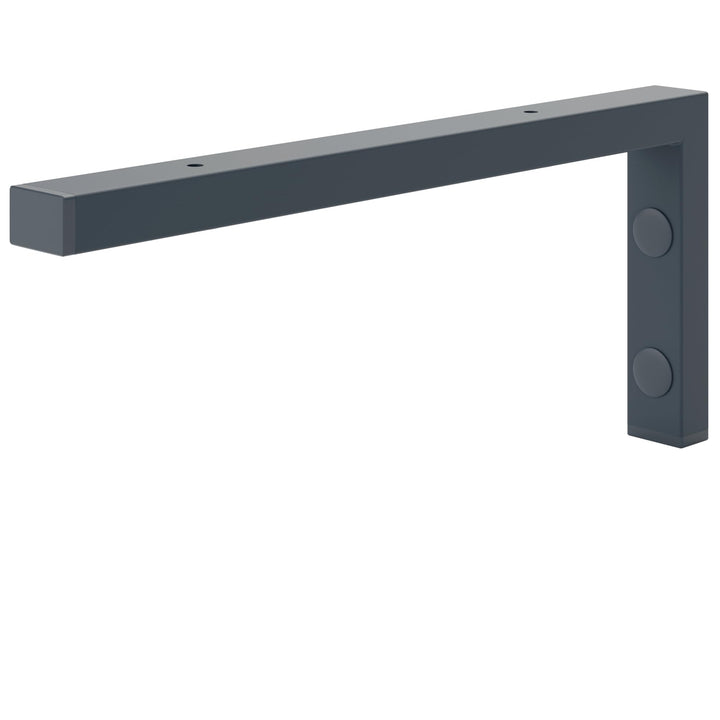 HOLZBRINK Regalwinkel Metall 35x15 cm HLA-B (1 St.) | Wandkonsole für Aufsatzwaschbecken, Schwerlast