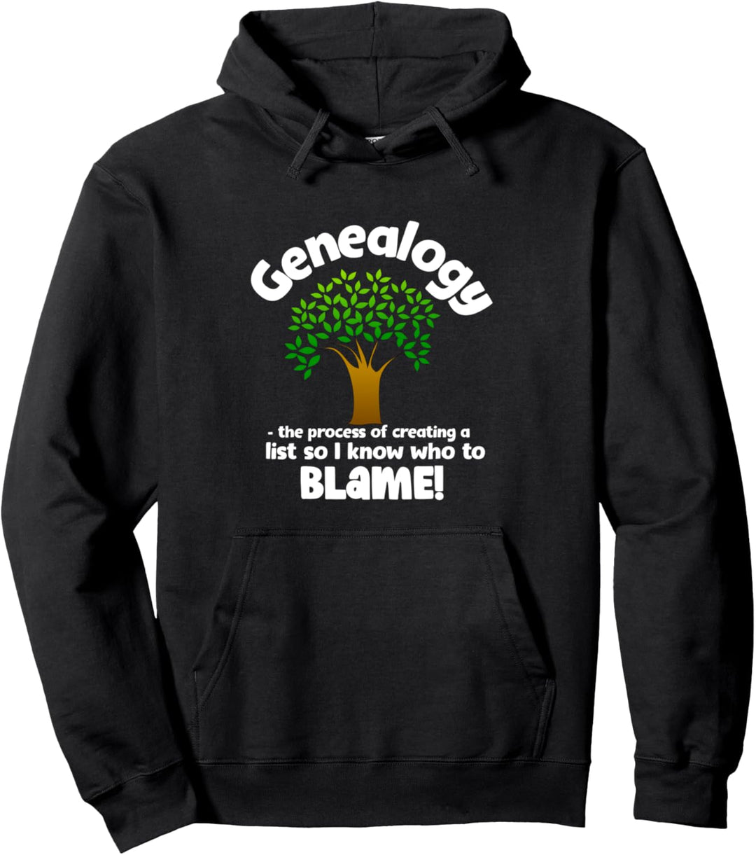 Genealogie der Prozess des Wissens, wer die Schuld Lustig Pullover Hoodie