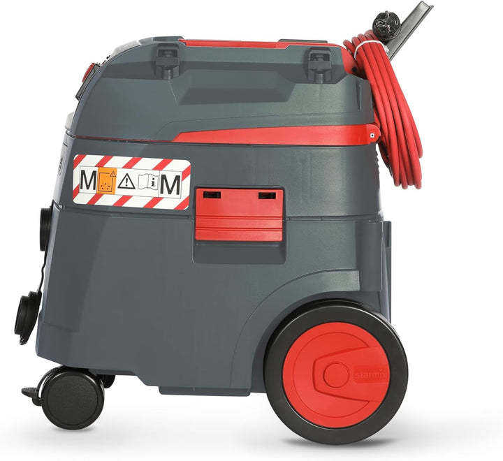 starmix iPulse M-1635 Safe Industriestaubsauger – BG-BAU förderfähiger Nass-/Trockensauger – Staubkl
