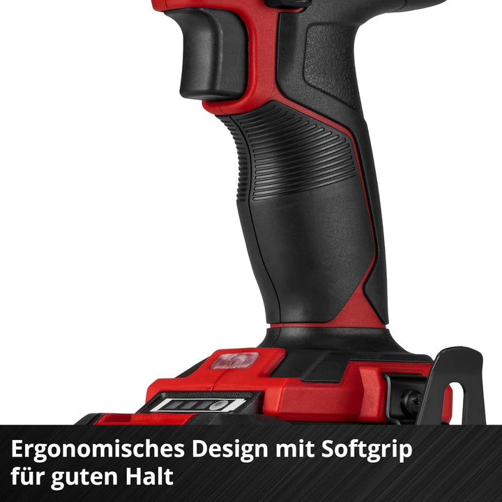 Einhell Akku-Schlagbohrschrauber-Set TE-CD 18/40 Li-i +64 (1x 2,0 Ah) Power X-Change (18 V, 40 Nm, S