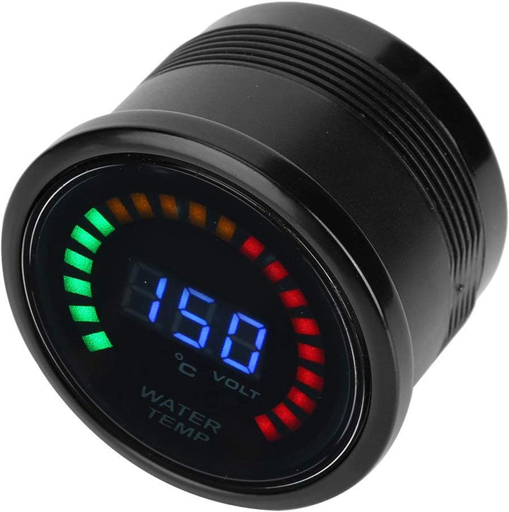 52mm/2.0in Temperaturanzeige Digitale ABS LED Wasserkühlmitteltemperaturanzeige Temperaturanzeige mi