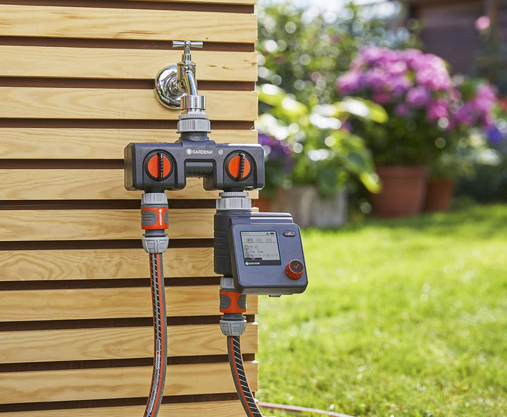 Gardena Bewässerungssteuerung Select: Automatische und zeitsparende Bewässerung, Flexible Bewässerun