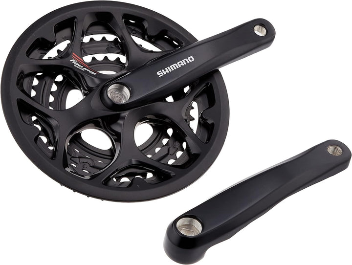 SHIMANO Tourney FC-A073 Kurbelgarnitur 7/8-fach schwarz 2020 MTB